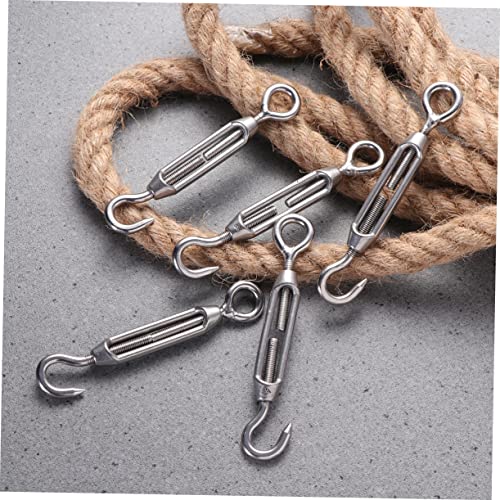 Tensores para cables de acero M4 de acero inoxidable, paquete de 5 miniatura 5