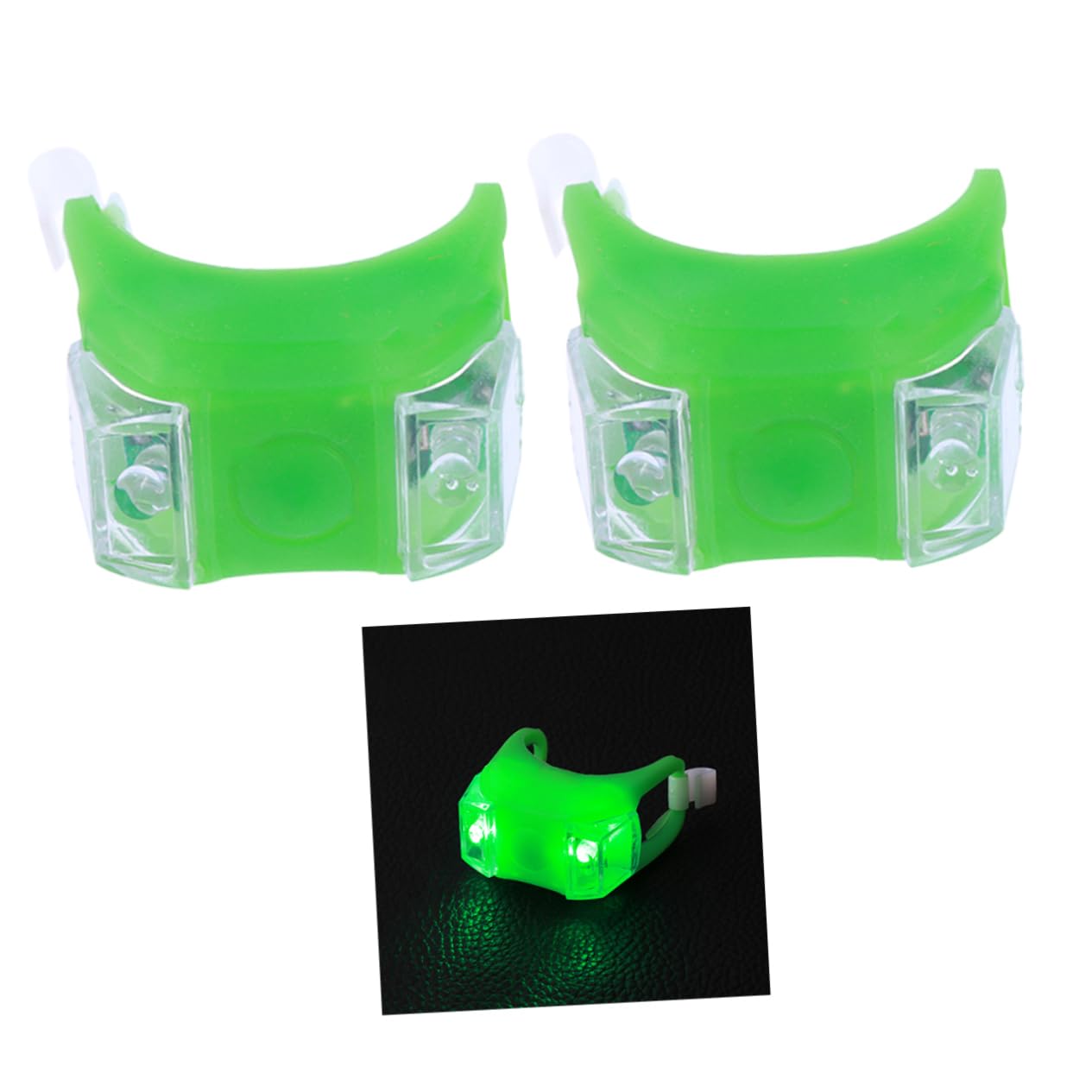 GALPADA Rear Light for Bike Led Tail Lamp Waterproof 3 Modes Soft Silicone High Brightness Cycle Lights Accessories