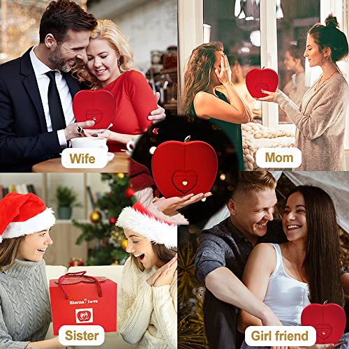 Preserved Red Rose With I Love You Necklace 100 Languages,Valentines Day Gifts For Her,Gifts For Mom Wife Women Sister Grandma Girlfriend,Gifts Ideas For Valentines Day Mothers Day Anniversary Birthday #TOP5