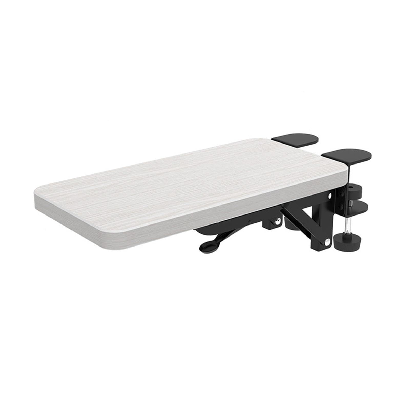 Reposabrazos ergonómico para computadora, Soporte para Silla, cómodo Extensor de Escritorio para computadora, reposamuñecas con reposabrazos Plegable, Plegable, Soporte para