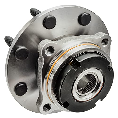 Image of Detroit Axle - Front Wheel Bearing Hubs for 1999 Ford F-250 F-350 Super Duty, 2 Wheel Bearing & Hubs Assembly Set Replacement