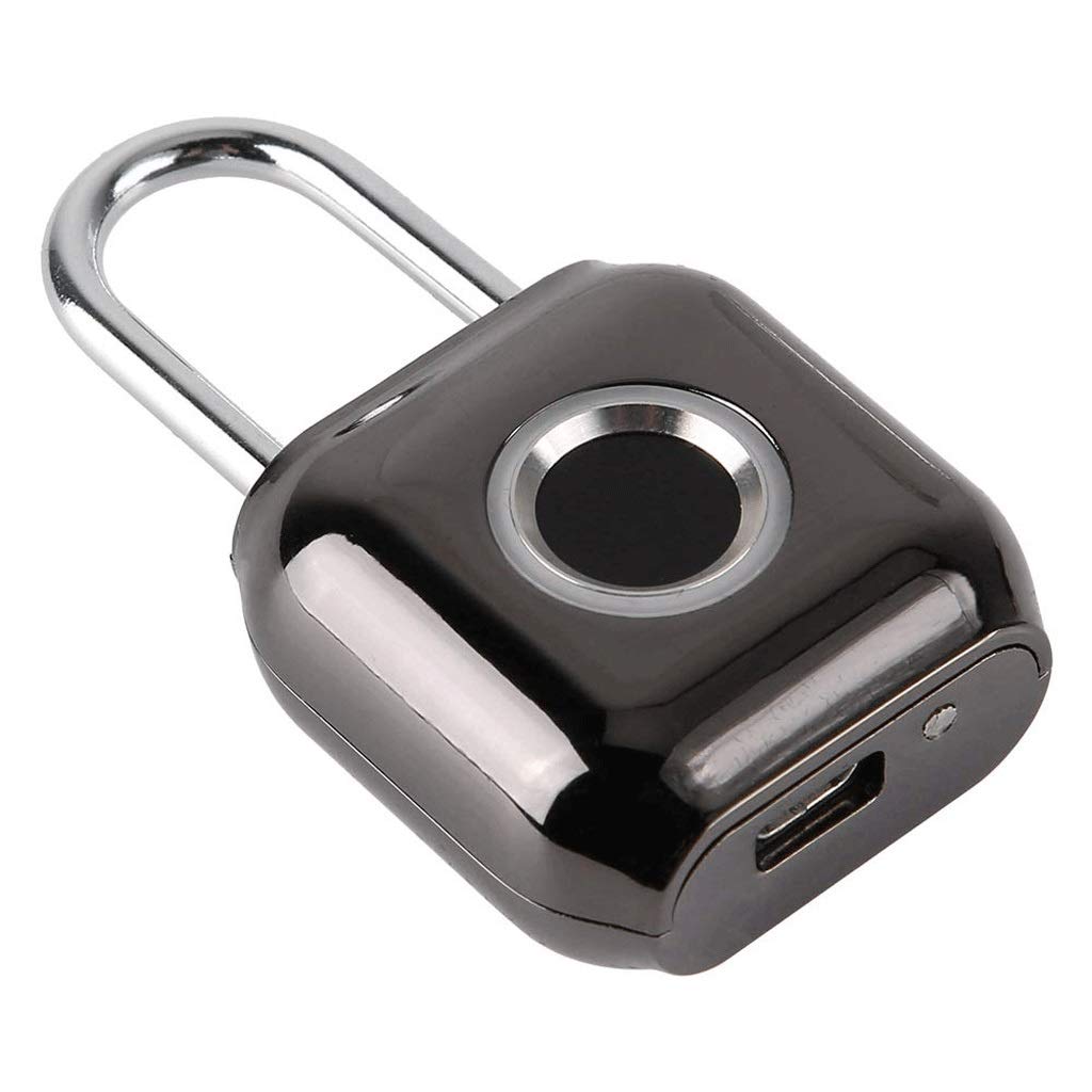 Lucchetto per impronte digitali Smart Touch Lock Metallo Impermeabile IP65 Antifurto Int Keyless per palestra Armadietto Zaino da scuola Valigia Bagagli da viaggio