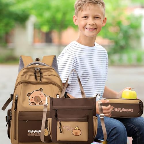 Sac à dos Capybara filles imperméable et haut de gamme
