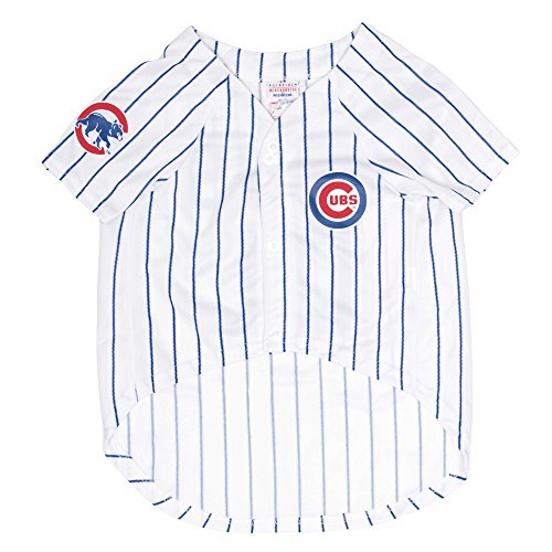 Image of MLBPA Dog Jersey - Kris Bryant #17 Pet Jersey - MLB Chicago Cubs Mesh Jersey, Large