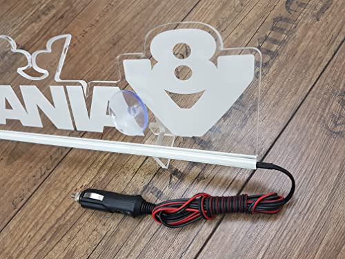 Placa LED 24V blanca de 5W para iluminación interior de camión 7