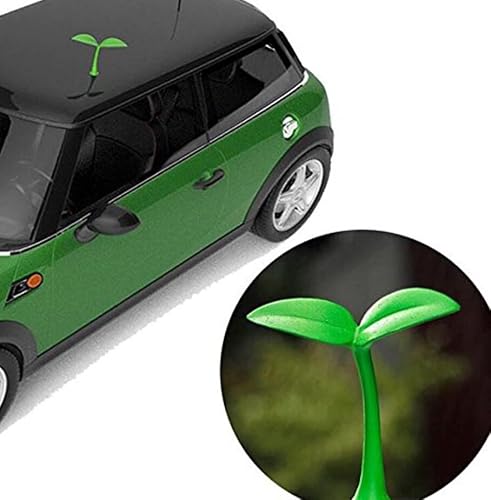Funny Bean Sprouts/Snail Tentacle/Devil Horn car Stickers,Car Roof Decoration 3D Car Sticker Creative Anti-Collision Protector Universal fit (1 PCS Bean Sprout)