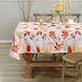 Bezieaway Fall Table Cloth Rectangle - 60 x 84 inch Maple Leaf Printed Waterproof Tablecloth Wrinkle Resistant Soft Polyester Oblong Table Cover