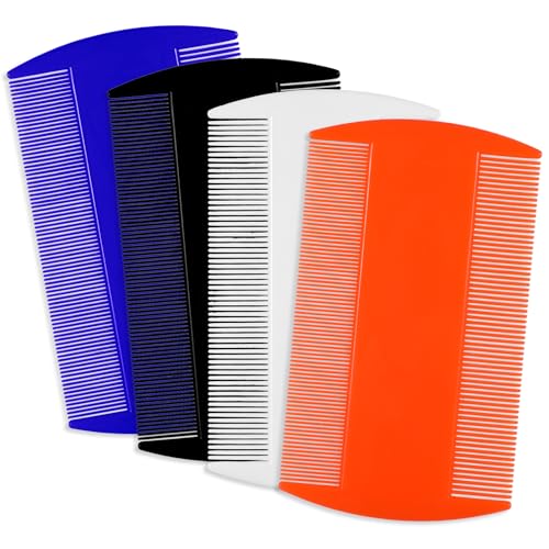 Four Piece Double-Sided Comb Set