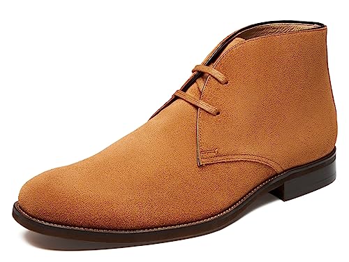 Image of Mens LightWeight Suede Desert chelsea chukka Boots