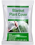 Wohohoho Plant Cover Freeze Protection 10FT x 33FT, 1.1oz/yd² Floating Row Cover, Fabric Plant Cover for Winter Frost, Anti-UV, Reusable Garden Plant Blanket for Vegetable Fruits Protection