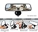 Espejo retrovisor de caballo de corazón, gran angular universal, espejo retrovisor interior...