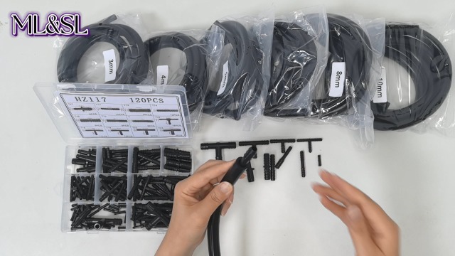 5FT Silicone Vacuum Hose Kit - 5/32", 1/4", 5/16", 3/8" Sizes, 130 PSI Max Pressure 9 thumbnail image
