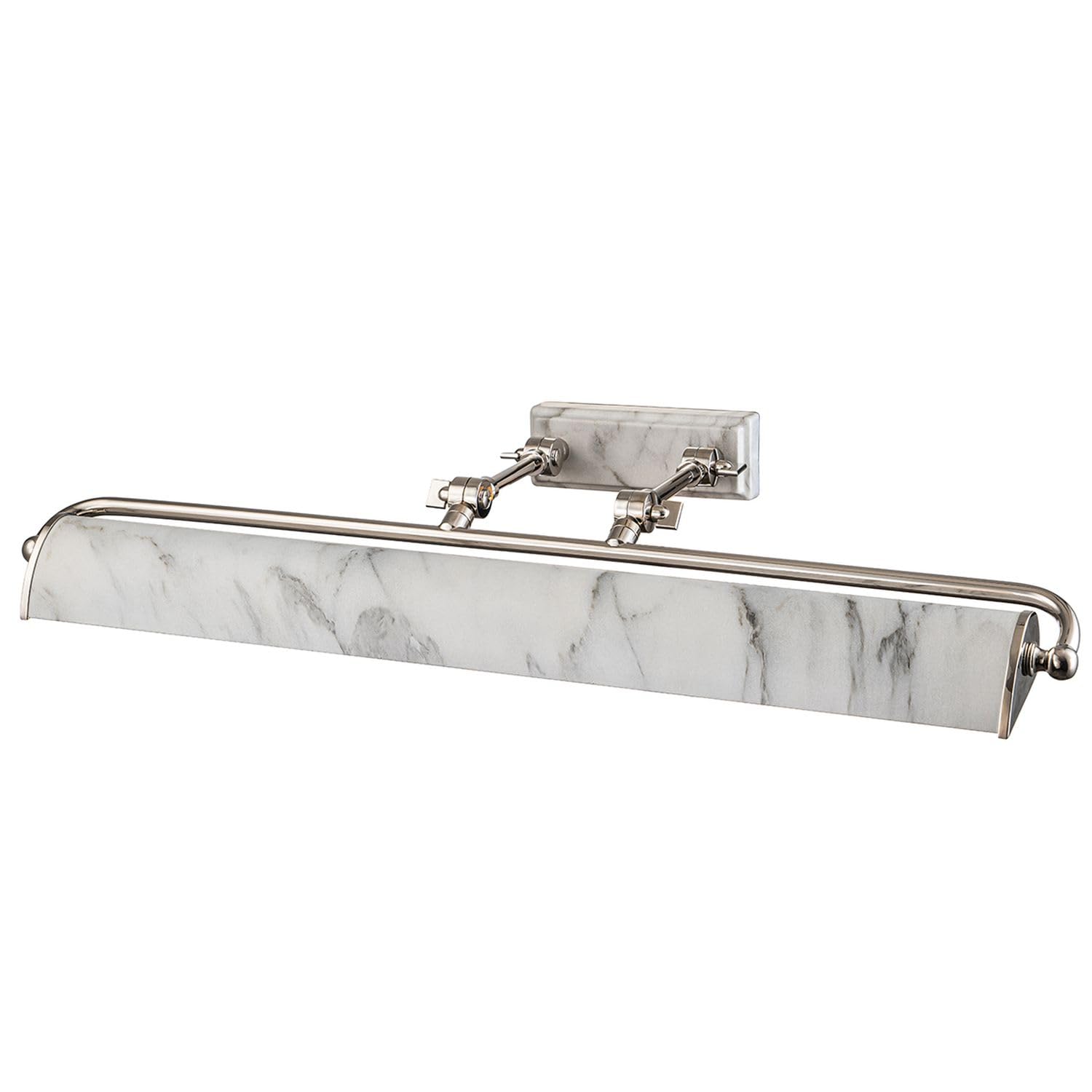 Lámpara para cuadros aspecto mármol 70 cm largo grande 4x E14 regulable diseño vintage lámpara para cuadros galería lámpara de pared pasillo salón