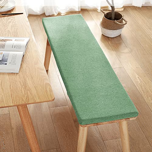 Coussin de banc de jardin vert épais pour soulager le dos sur vos sièges durs