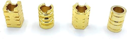 Diseño de sangría de metal, extintores instantáneos de cigarrillos, paquete de 4 (dorado)