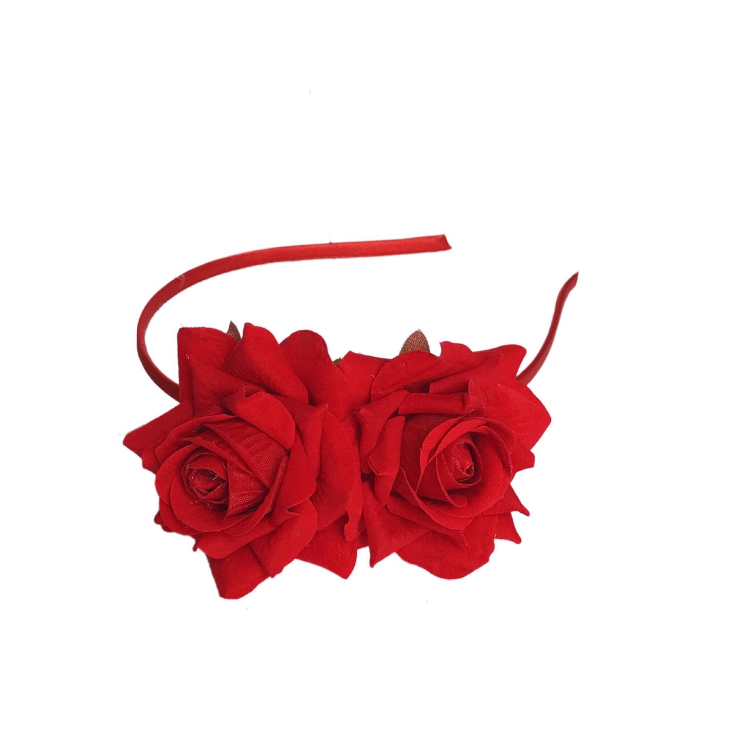 Arooman™ Rose Flower Headband, Hairband,Handmade Hair Band For Girls & Women, Pack-01, Color-Red (B0CWLPB8P9) Amazon Price History, Amazon Price Tracker