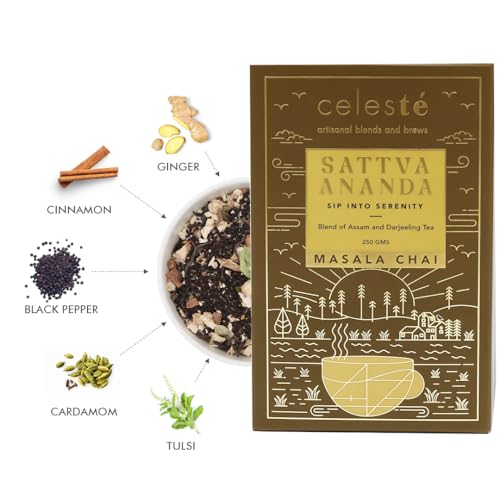 Té negro masala chai mezcla de especias 250 g miniatura 3