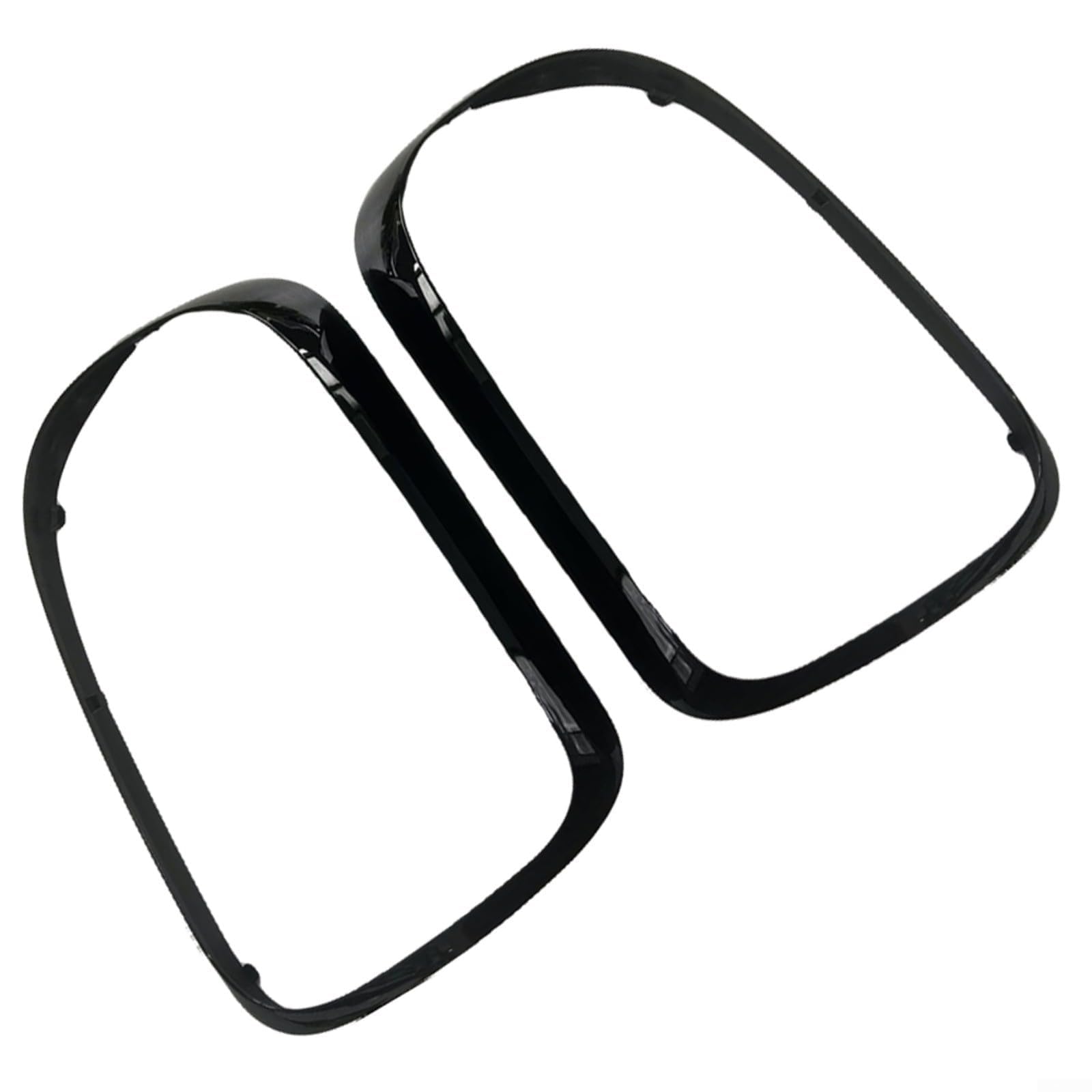 Cadre de feu arrière à ajustement direct pour lunette pour Mini Countryman F60 2016-2019 - Noir brillant - Paire de pièces d'origine 51712414989 51712414990