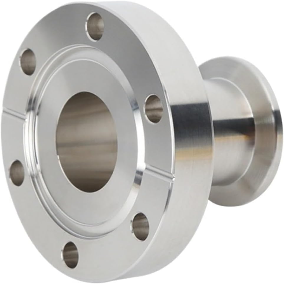 1pcs CF16/35/63 to KF-16/25/40/50 Vacuum Tri Clamp Reducer SUS304 Stainless Pipe Fitting Beer Brewing Diary Product(CF35-KF10)