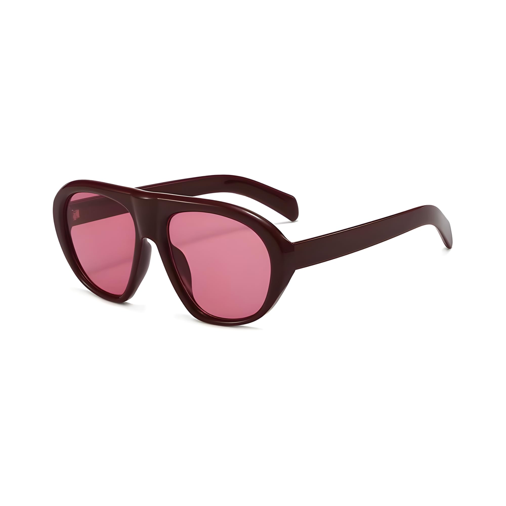 Icon Oversized Aviator Sunglasses for Men & Women | Stylish Trending Pilot Sunglasses | Large Frame UV400 Protection | Fashion Aviator Shades for Driving, Travel & Outdoor-image-44