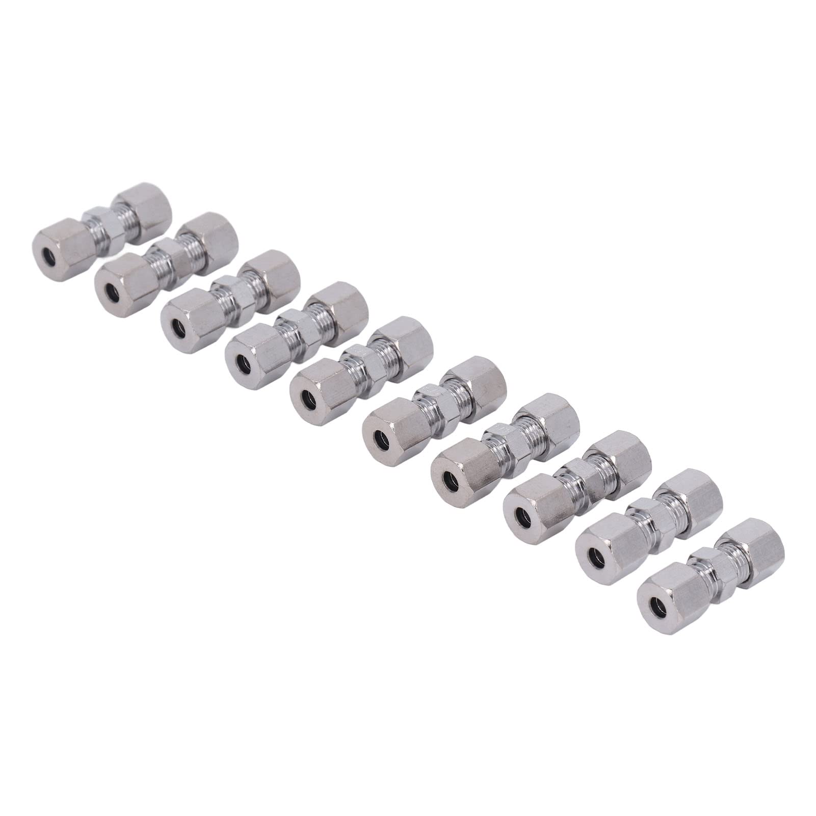 Conector de línea de freno para tubo de 4.75 mm accesorio de cobre para bengala invertida 10 uds