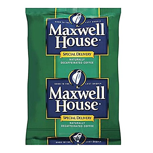 Maxwell House Special Delivery Ground Coffee, Filter Pack, Decaffeinated, 1.3-ounce Packages (Pack of 42)