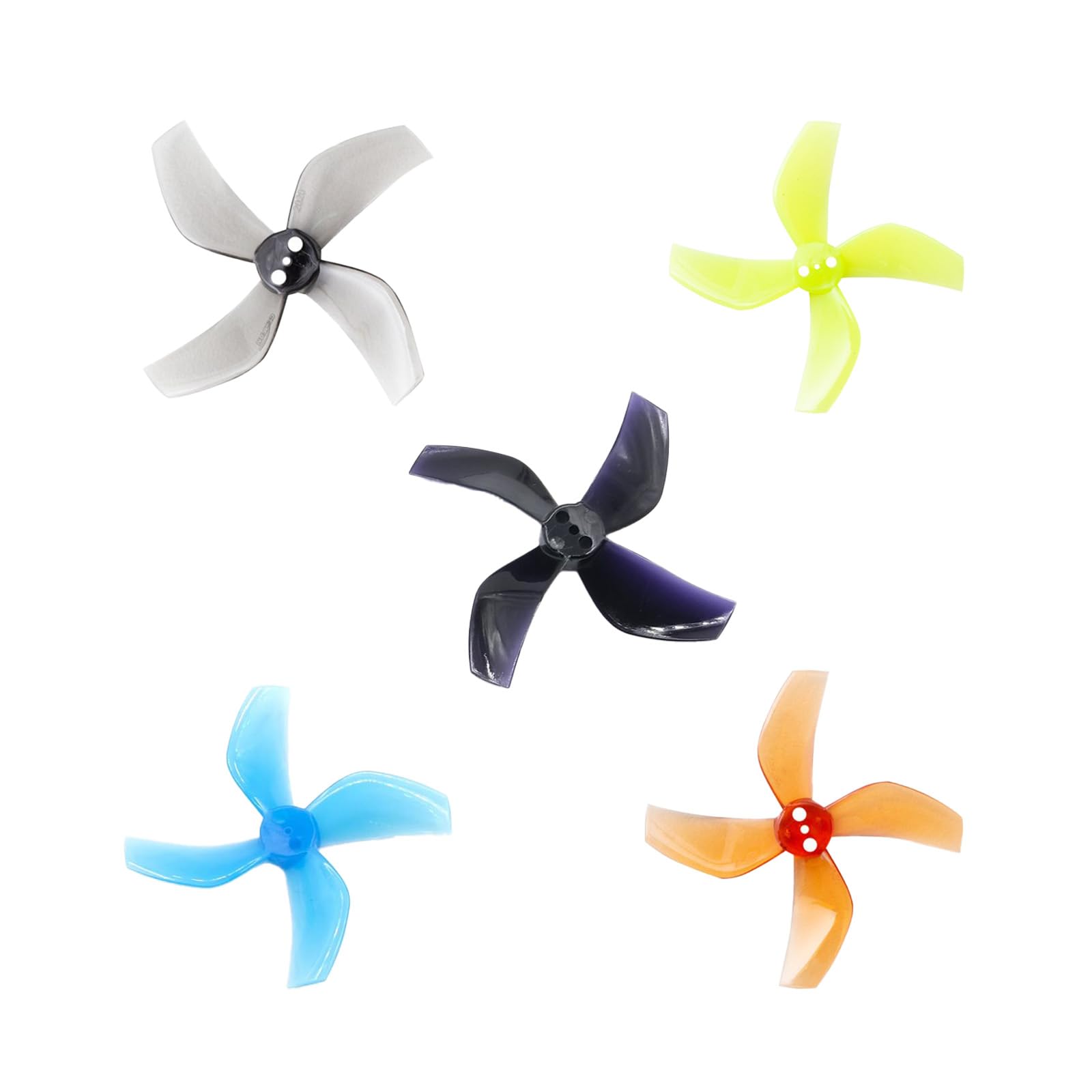 Drone Colorful Propellers for DJI Neo Low Noise Propellers Light Weight Durable Propeller Wing Blades for DJI Neo Accessories Quick Replacement Spare Parts 4pcs (Gray)