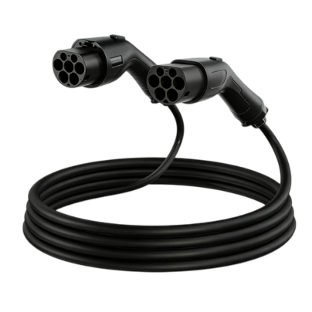 Kabel ładujący typu 2 na GBT EV 32A 3-fazowy ~ 21 kW 5 m - IEC62196 przenośny chiński kabel do ładowania EV