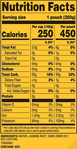 Tasty Bite Jasmine Rice, Microwaveable Cooked Rice, 8.8 Ounce (Pack Of 6) #TOP6