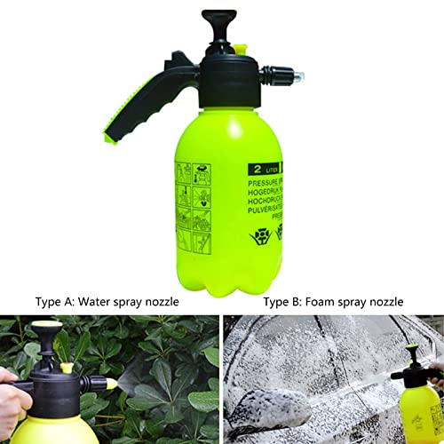 2pcs/set Pump Foaming Sprayer Nozzle Hand Operated Water Sprayer Nozzle Car Washing Manual Snow Foam Nozzle Foam Nozzle For Pump Sprayer