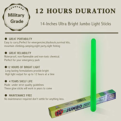 Multi-Purpose-Ultra-Bright-Industrial-Grade-Glow-Stick-14inch-1pk-10inch-and-Glow-Whistles-Value-Pack