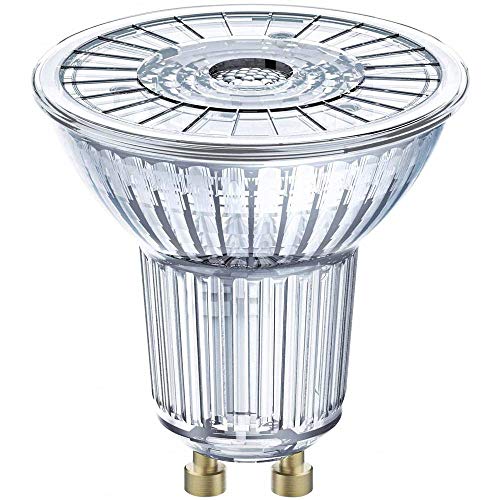 OSRAM Lamps LED Star PAR16 3536° Reflektorlampe, mit GU10-Sockel, 3W, KaltWeiß - 4000 Kelvin, 1er-Pack, 4052899958043