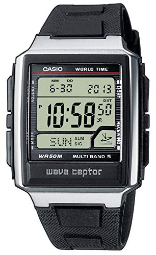Preisvergleich Produktbild Casio Wave Ceptor Funkuhr digital schwarz Herren WV-59E-1AVEF