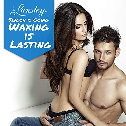 ILansley Wax Kit for Women Men Coarse Body Hair with Strongest Blue Refill Hard European Wax, At Home Waxing Kit for Underarms, Legs, Back and Chest Stripless Cera Para Depilar - Thumbnail 3