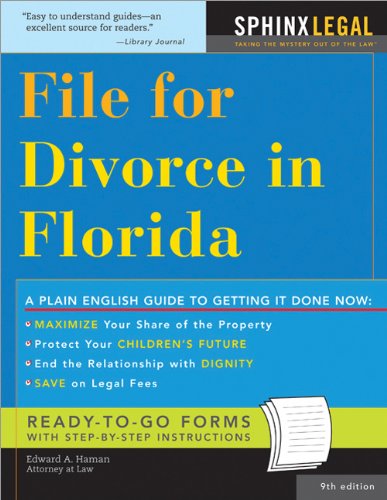 Buy File for Divorce in Florida — BookShops.in