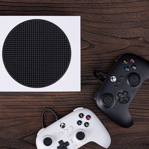 8Bitdo Ultimate Wired Controller for Xbox Series X|S, Xbox One, Windows 10/11, Gamepad with Hall Effect Joysticks, 3.5mm Audio Jack- Officially Licensed (Black)