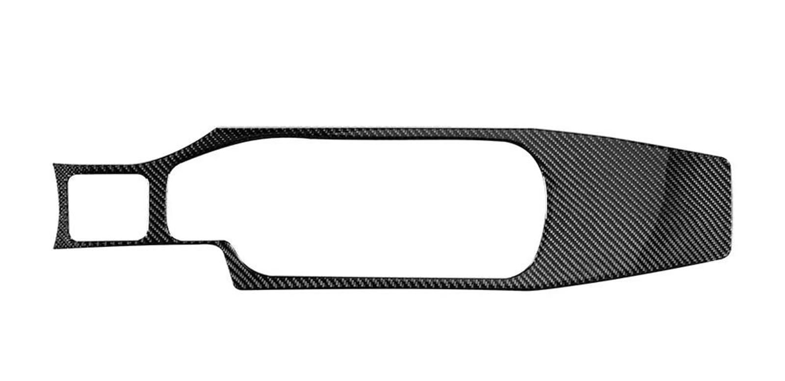 Pypfqumqgr Lhd Black Real Soft Carbon Fiber Sticker For Subaru For Brz 2016 2017 2018 2019 2020 Lhd Rhd Car Central Control Water Cup Trim(Lhd Black)