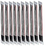 Yiqigou 10本 15cm JST-XH 2S 3S 4S 5S 6Sバランスプラグオスバスバー延長ワイヤーケーブルJST-XHコネクタアダプタワイヤー バランスリード延長ケーブルコード for RCリチウム電池 (4S)