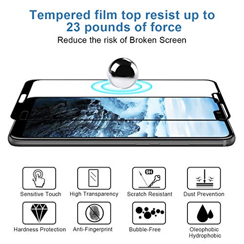 CRXOOX 2 Pack Vetro Temperato per Huawei Honor 10