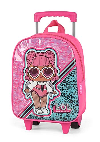 Mochila LOL pre escola carrinho