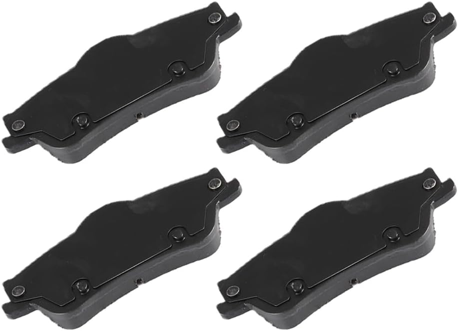 AUTOMUTO 4PCS Rear Semi-Metallic Disc Brake Pads Set D1352 For Chevrolet Caprice 2011-2017,For Chevrolet SS 2014,For Pontiac G8 2008-2009