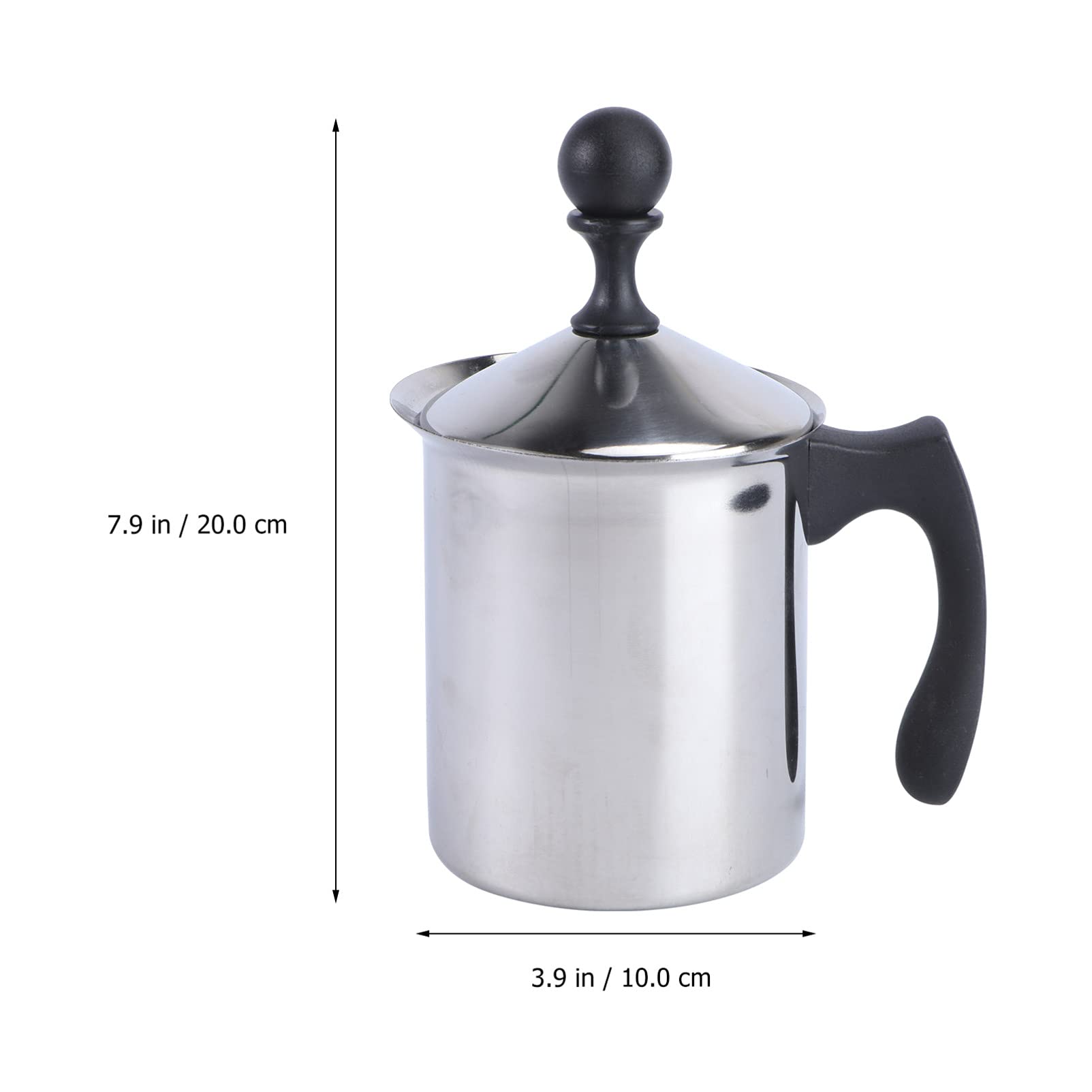 DOITOOL 1Pc Milk frother Coffee Accessories Coffee accesories Frothy Milk Maker Espresso Shot Hand held frother Stainless Steel Whisk Manual Milk Creamer Milk Foamer