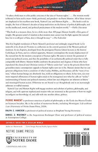 Natural Law and Human Rights: Toward a Recovery of Practical Reason