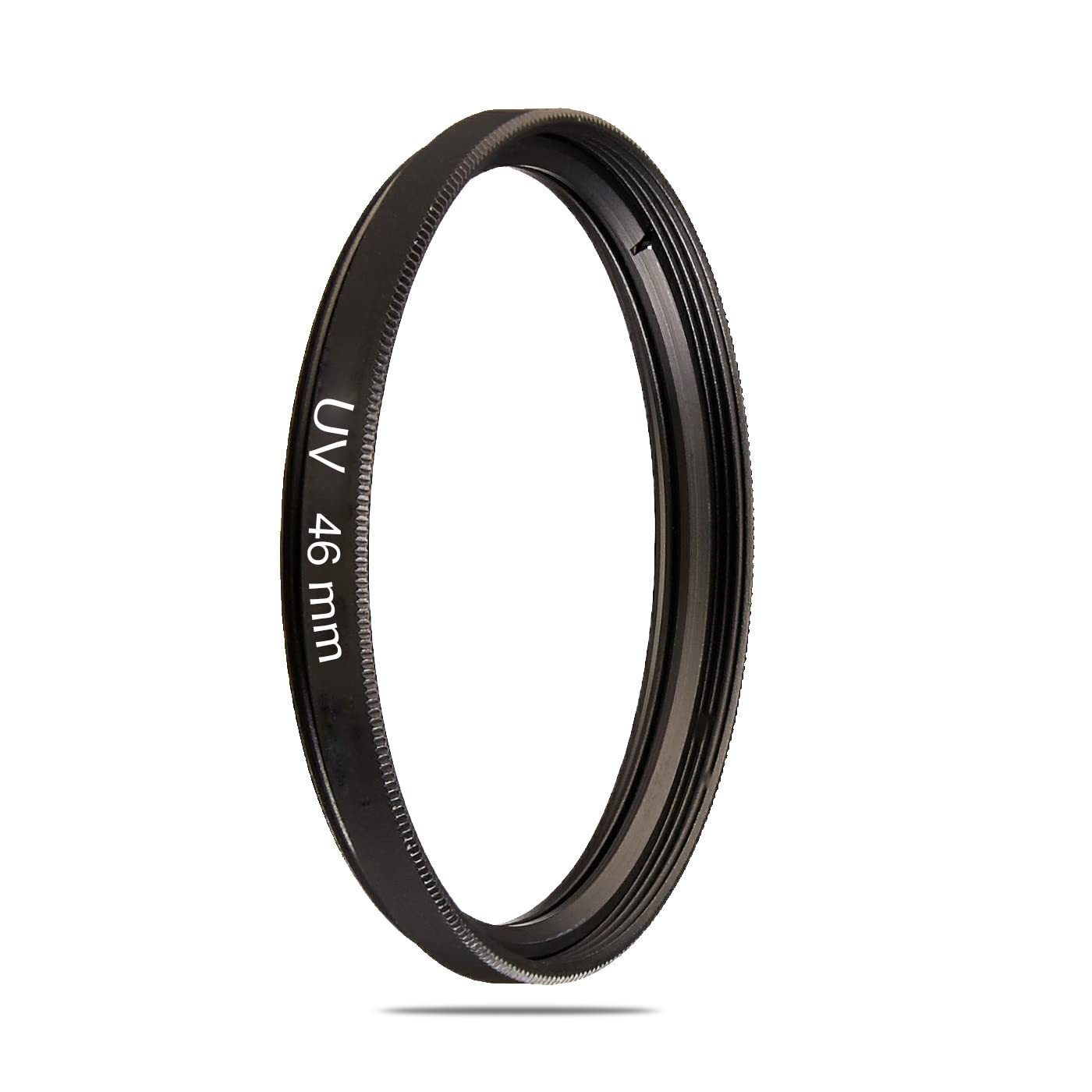 Techvik Uv Protection 46 Mm Ultra Slim Filter Frame for Camera Lens