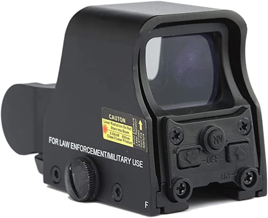 Metal 558 553 551 552 Red Green Dot Sight, Holographic Reflex Sight Optical Scope Replica Scope, with 20mm Rail Mount, Fit for G33 G43 3X Magnifier, Outdoor Hunting Accessories