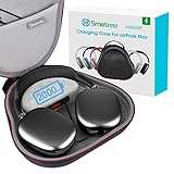 Picture of Smatree Airpods Max Charging Dock only for Airpods Max 1 Generation, Lightning Port, 2000 mAh Battery Charging Station Case, Travel Portable Bag (NOT Type-C! NOT fit 2024 Released)