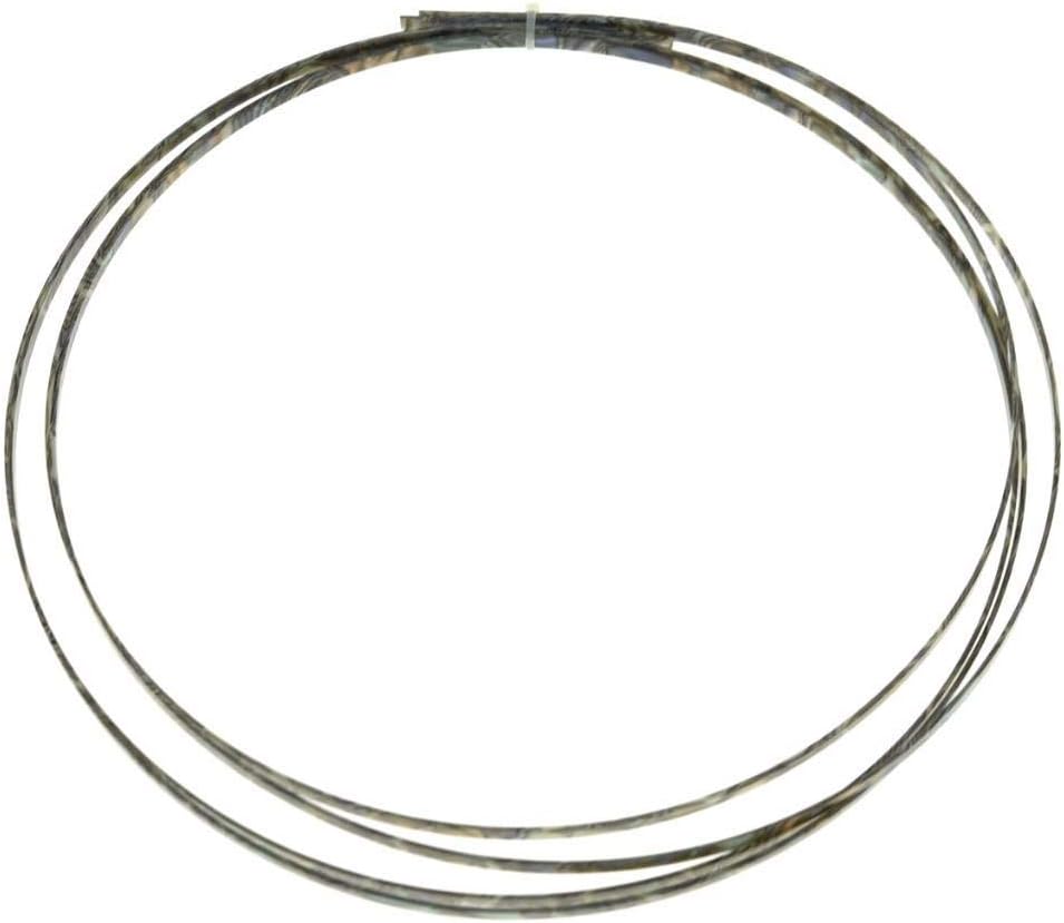 Striscia Di Bindatura In Madreperla (Abalone Pearl) Per Chitarra, Dimensioni 1650x5x1,5 Mm