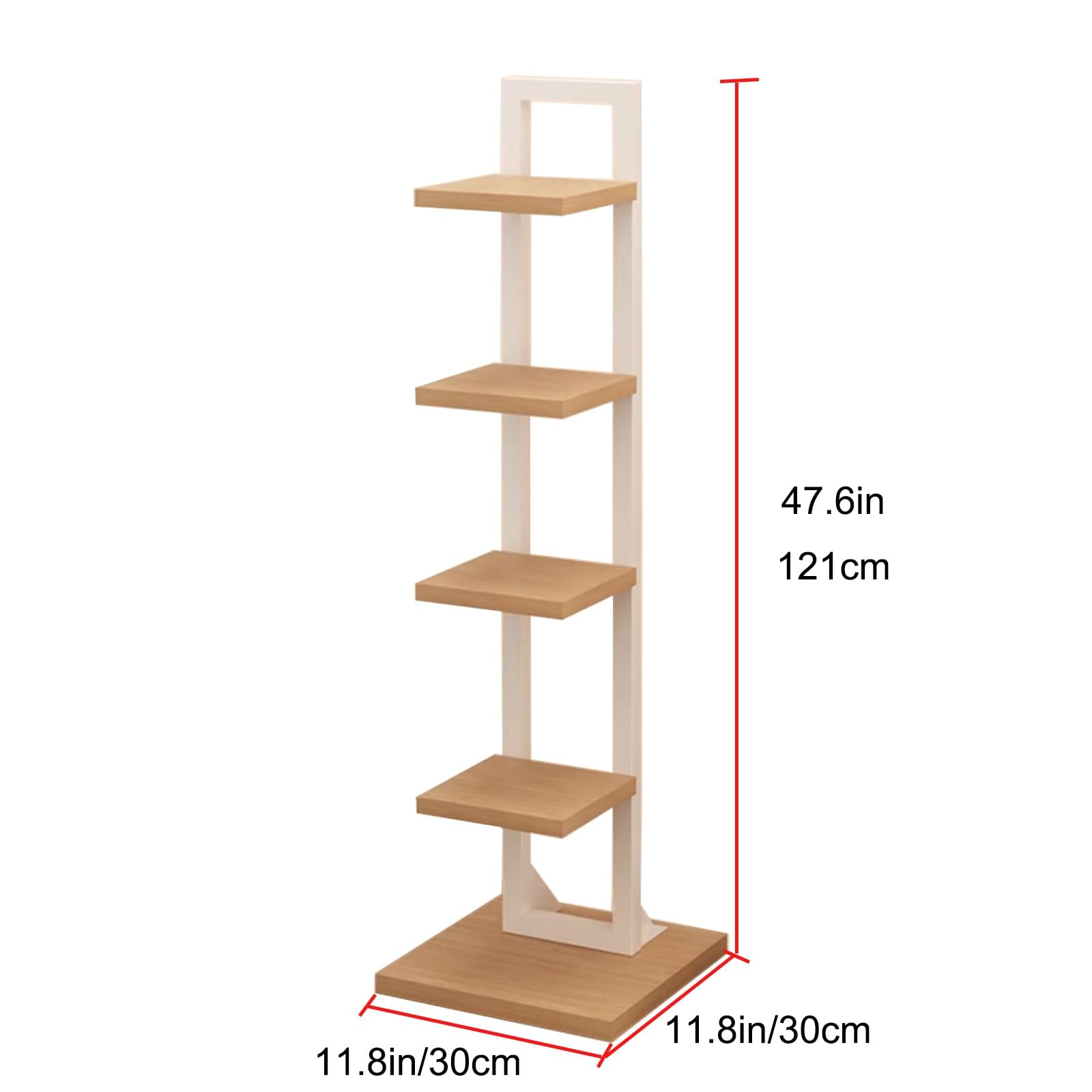 Amazon.co.jp: 4/5/6段背表紙立ち本棚、床立ちオープン本棚、レコード