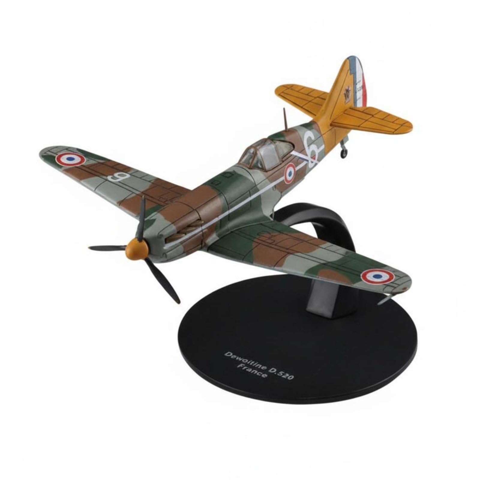 Aircraft Figurine Fedele Aereo da Modello Ornamentale con Superfici Realistiche Design Ispirato Alla Ideale per Appassionati di Aviazione Arredamento Tematico, D520