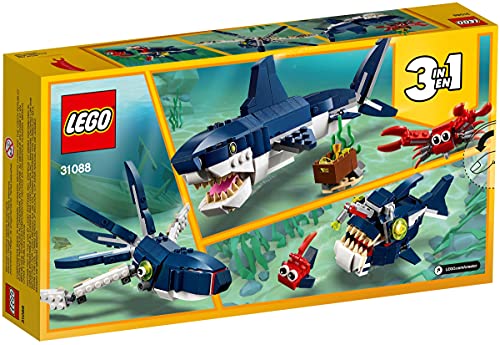 Collectix Lego Set - Creator 3-in-1 Bewohner der Tiefsee 31088 + Lego Explorer Heft Nr.10 (Rätsel, Wissen) inklusive… – Bild 4